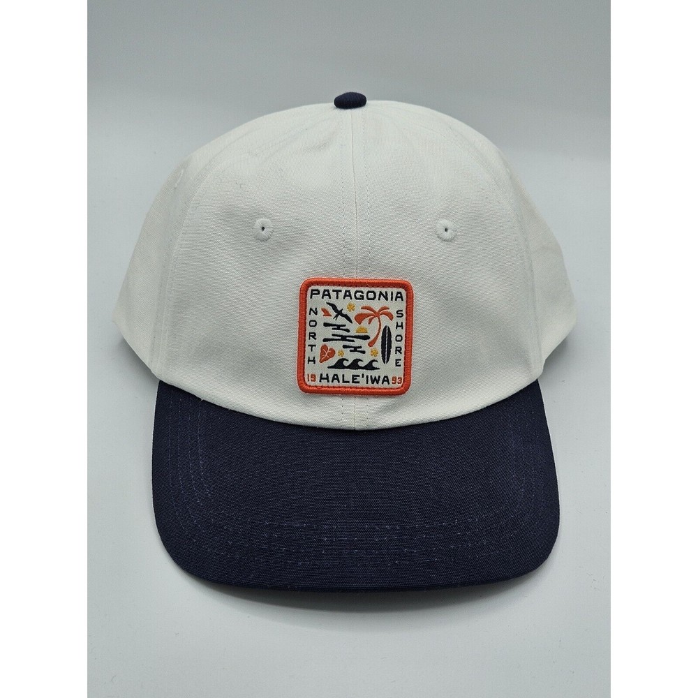 Patagonia Costal Song Trad Cap Hat North Shore Haleiwa Hawaii Birch White - NWT